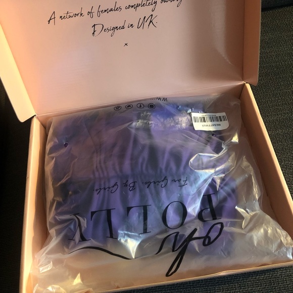 BNWT “Oh Polly” Ruffle Dress bodycon - Picture 4 of 5